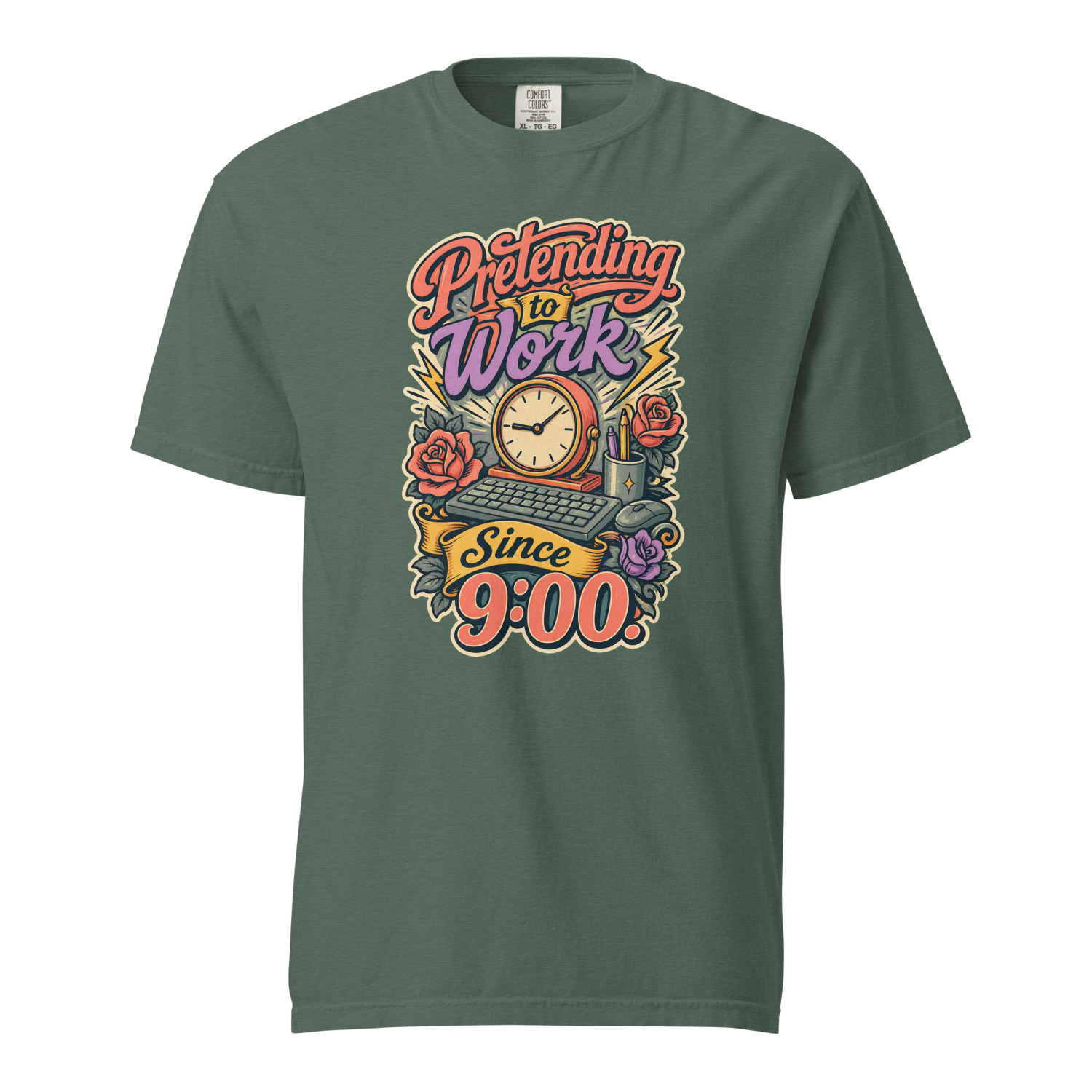 Pretending to Work Since 9 00 - Image 4