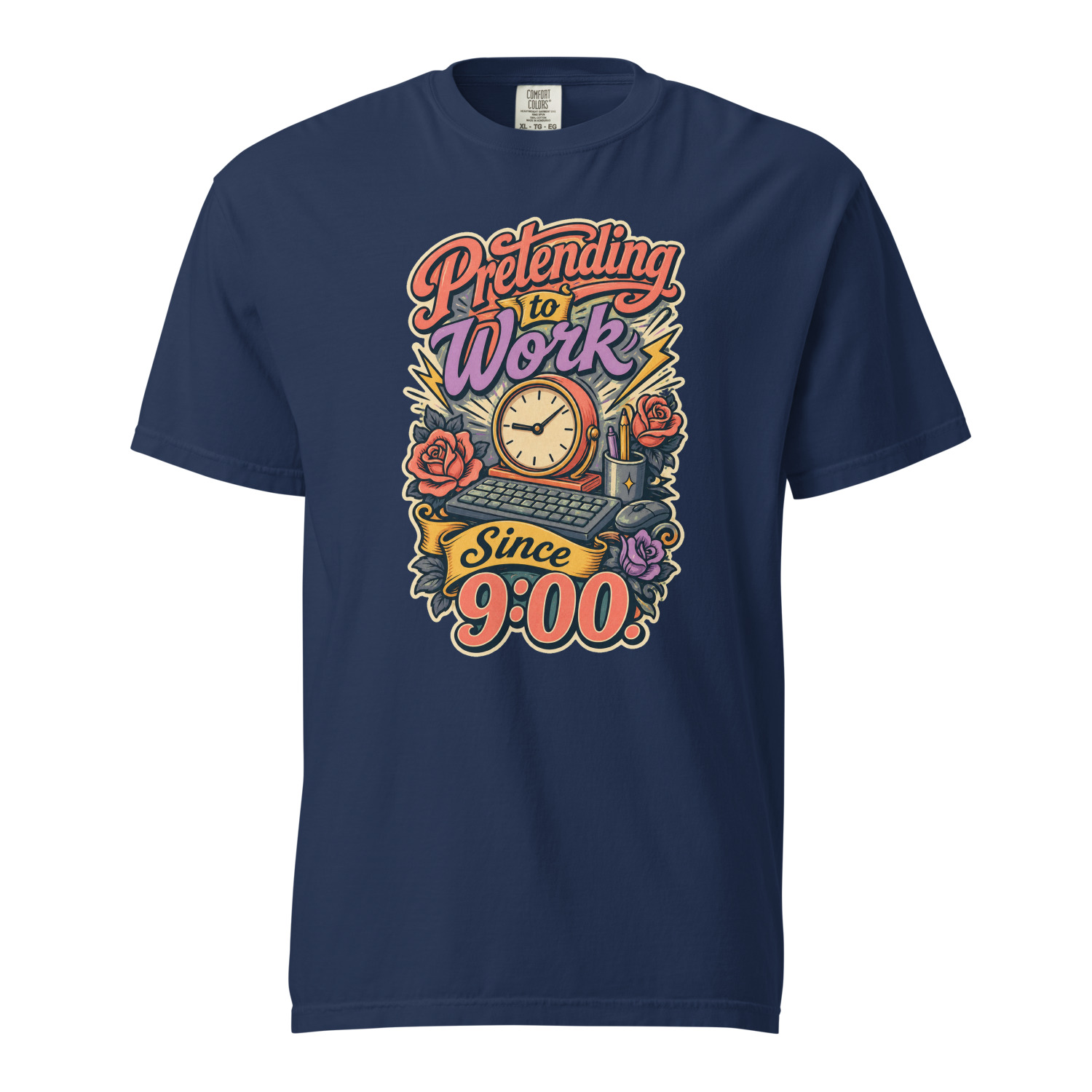 Pretending to Work Since 9 00 - Image 2