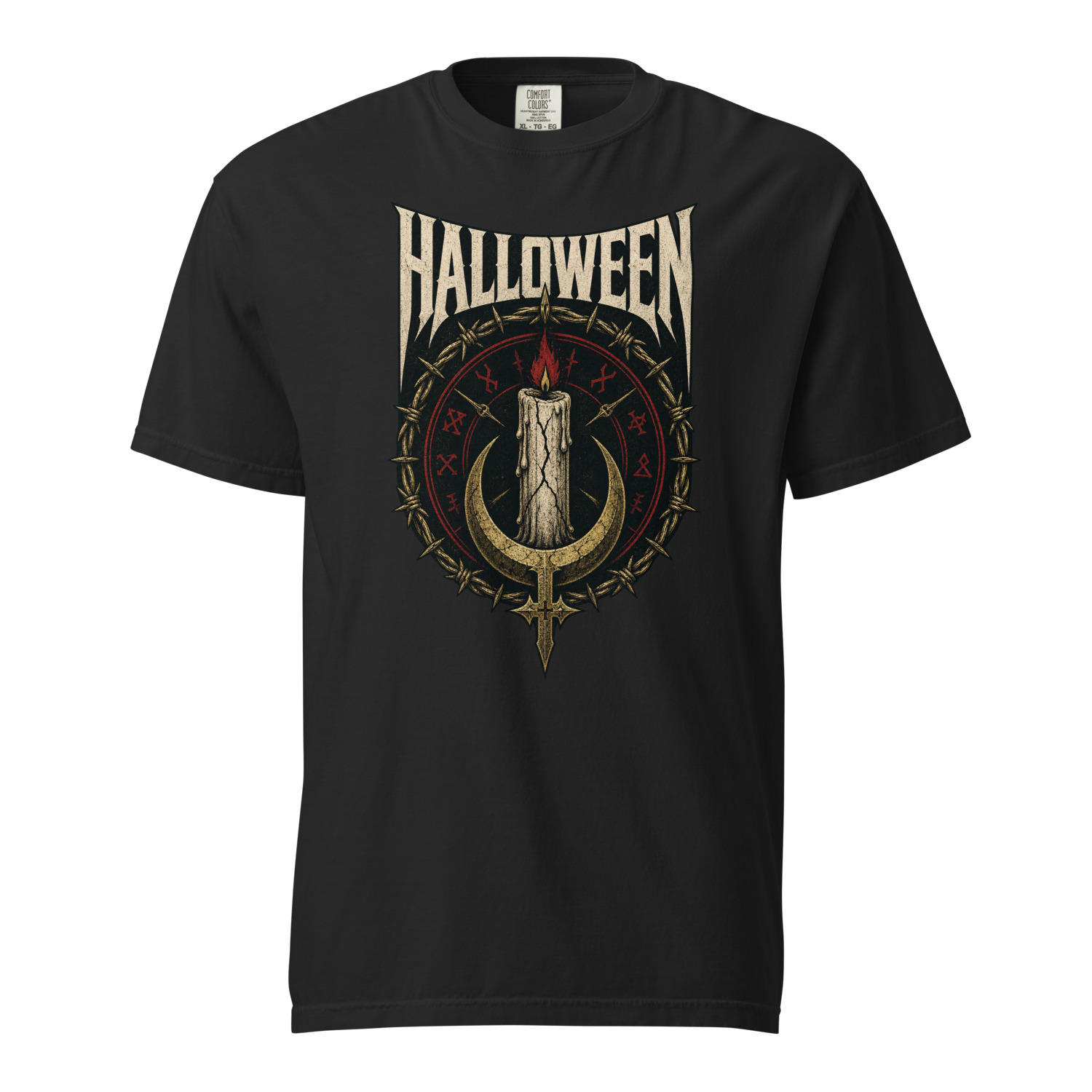 Halloween 10 Candle Crest